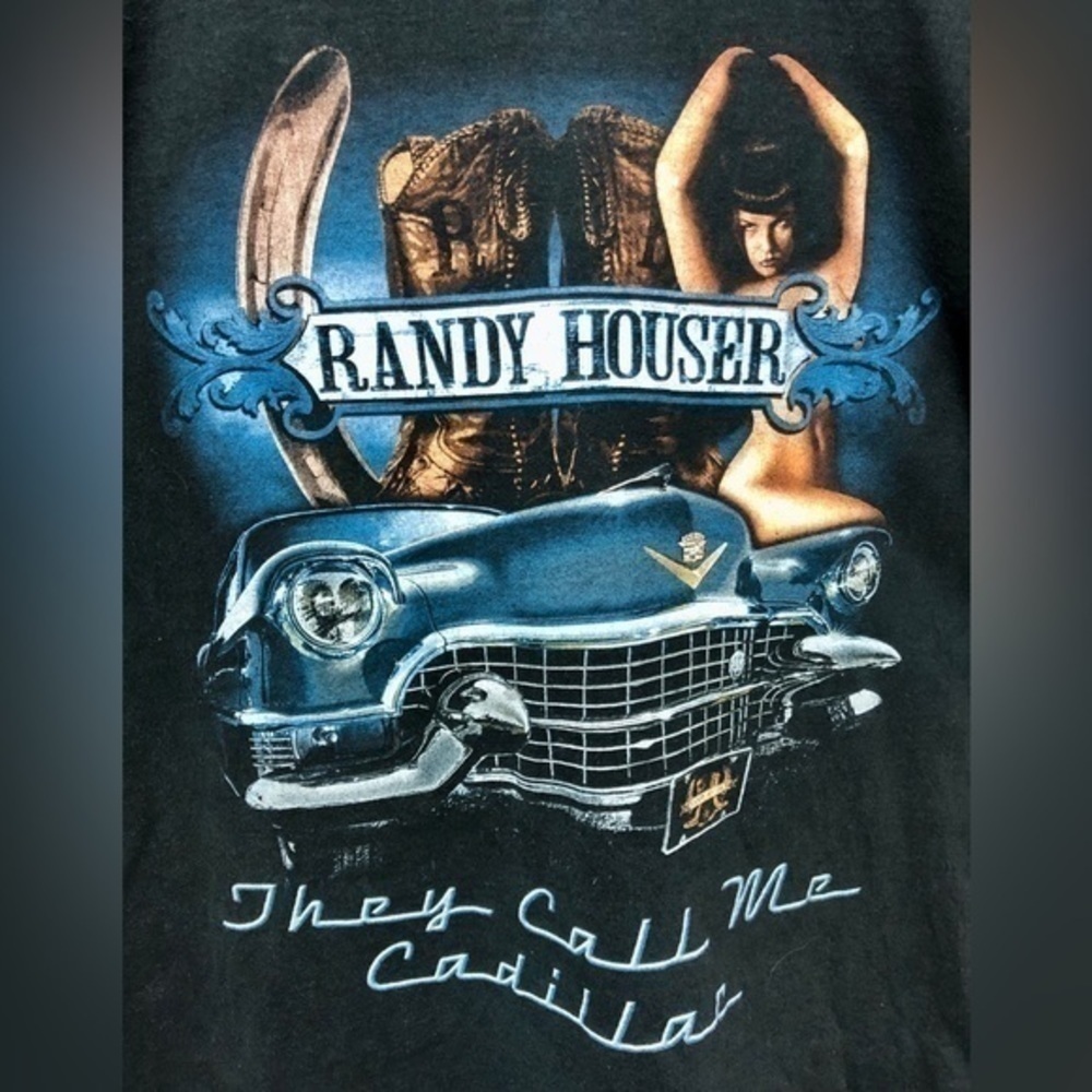 Ⓜ️Randy Houser They Call Me Cadillac Tour T-shirt - Picture 4 of 9